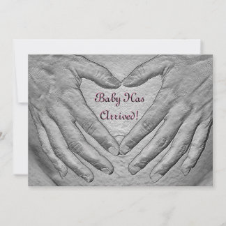 Cartão O Bebê Chegou