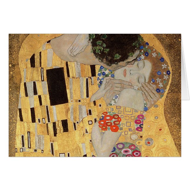 Cartão O beijo, 1907-08 2 (Frente Horizontal)