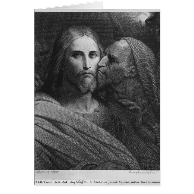 Cartão O beijo de Judas 2 (Frente)