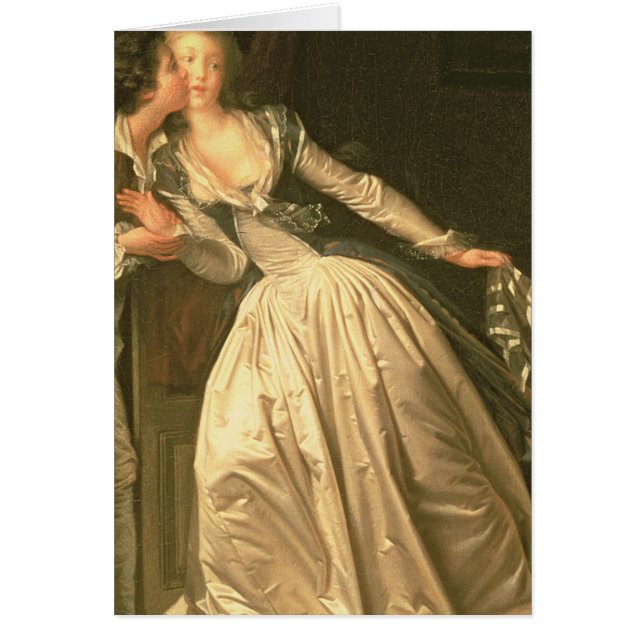 Cartão O beijo roubado, c.1788 (Frente)