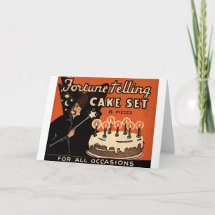 Cartão O Bolo da Fortuna