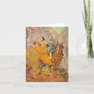 Cartão O bom samaritano - companheiro