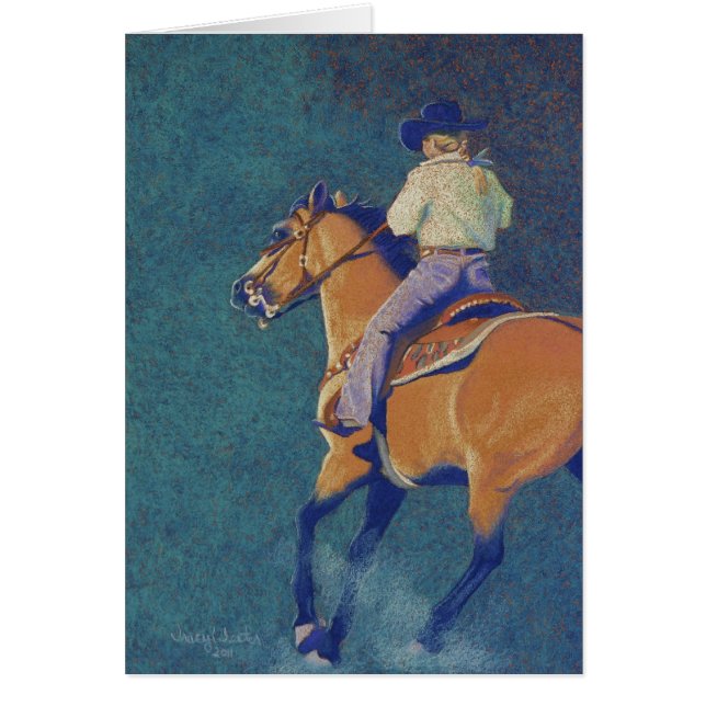 Cartão O Buckskin (Frente)