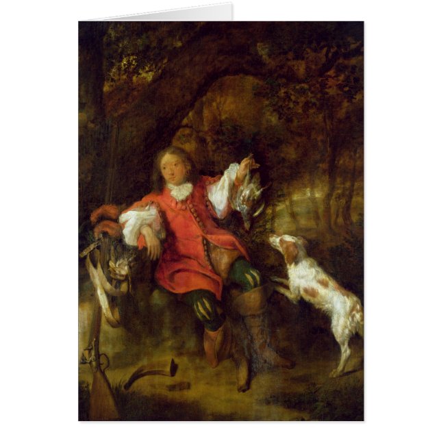 Cartão O caçador (Frente)