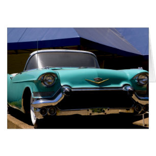 Cartão O Cadillac Conversível Verde de Elvis Presley em
