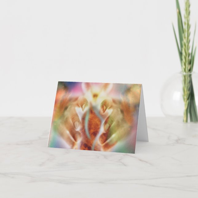 Cartão O cadinho Notecard do mestre (Frente)