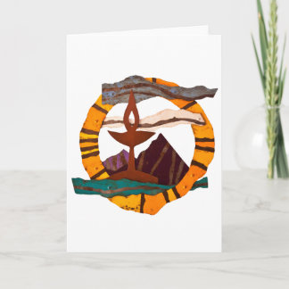 Cartão O cálice dos EUA, universitário unitário, UU, o cá