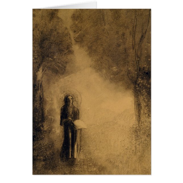 Cartão O caminhante (Frente)