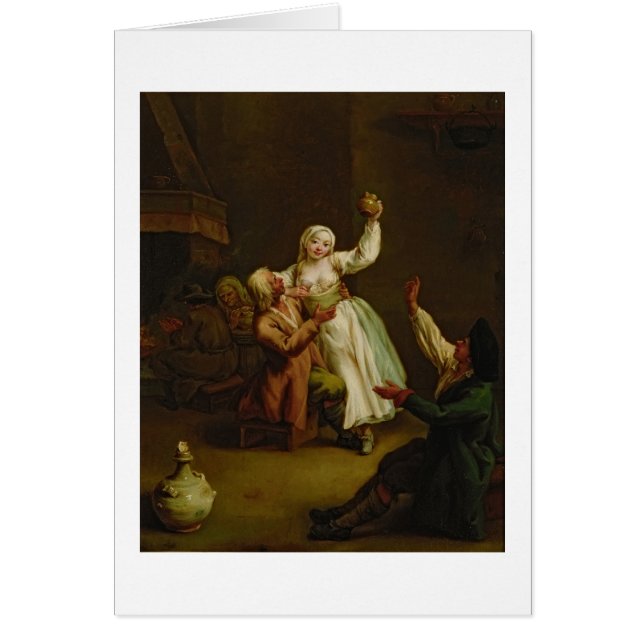 Cartão O casal feliz (Frente)