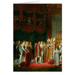 Cartão O casamento de Napoleon mim e Marie