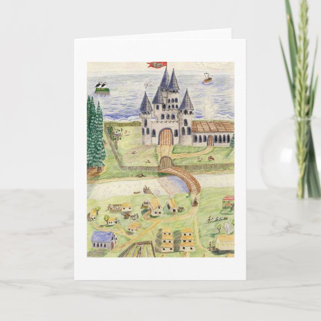 Cartão O Castelo 🏰 (Frente)