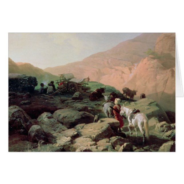 Cartão O Cáucaso, 1872 (Frente Horizontal)