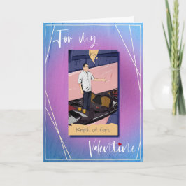 Cartão O Cavaleiro dos Namorados Tarot