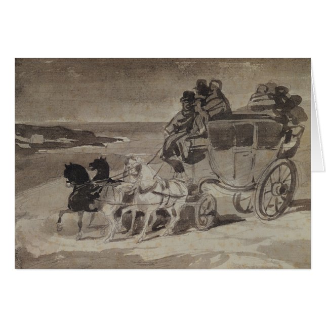 Cartão O cavalo da barca (Frente Horizontal)