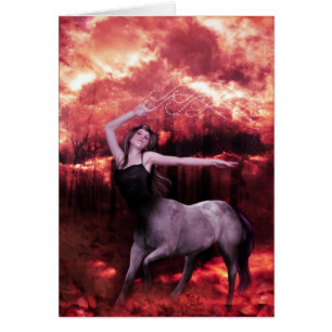 Cartão O centauro