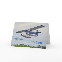 O céu é o avião do limite