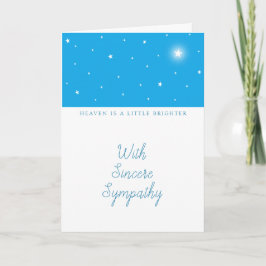 Cartão O Céu é um Cachorro Mais Brilhante ou Qualquer Sim