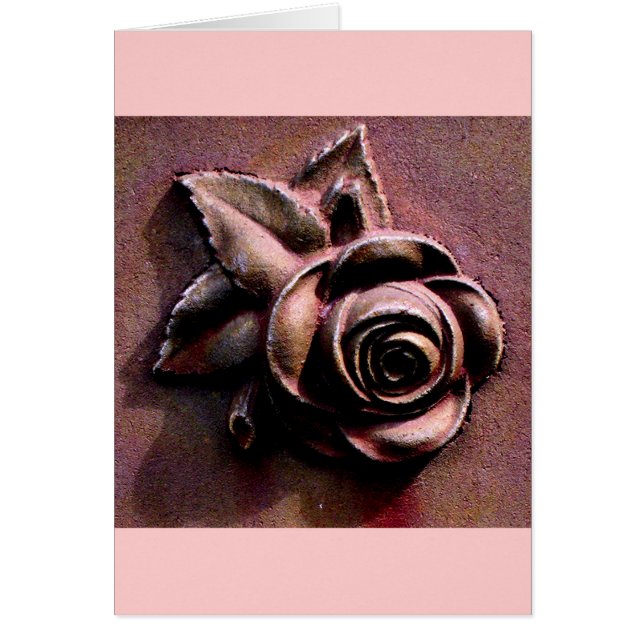 Cartão O Churchyard aumentou (Frente)