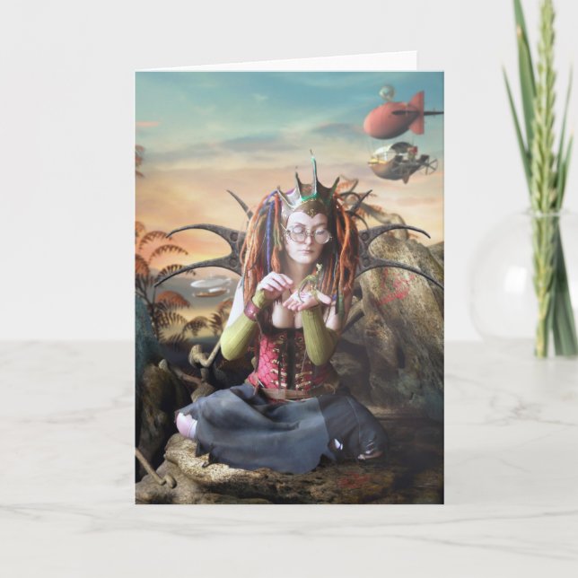 Cartão O Cientista (Frente)