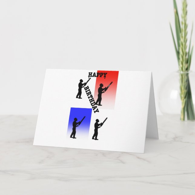 Cartão O cirurgião da Árvore Aborista presente de anivers (Frente)