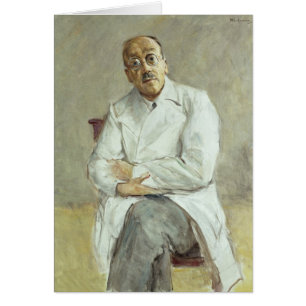 Cartão O cirurgião, Ferdinand Sauerbruch, 1932