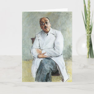 Cartão O cirurgião (por Max Liebermann)