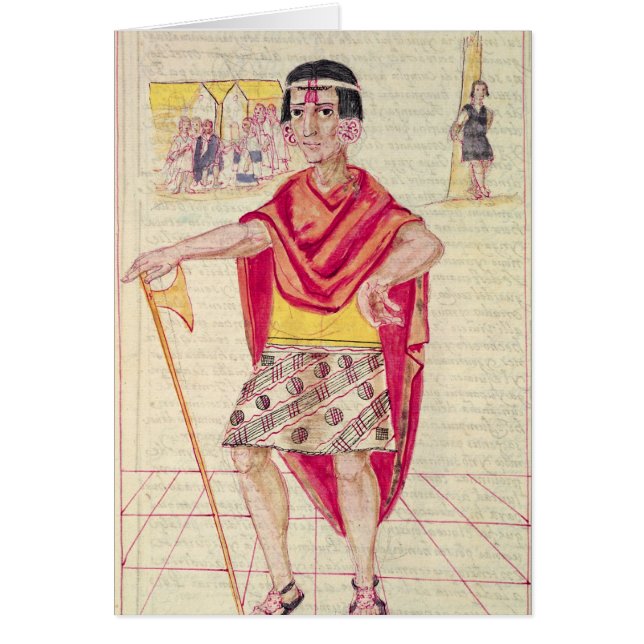 Cartão O Codice Murua (Frente)