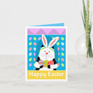 Cartão O Coelhinho Kitty da Páscoa!