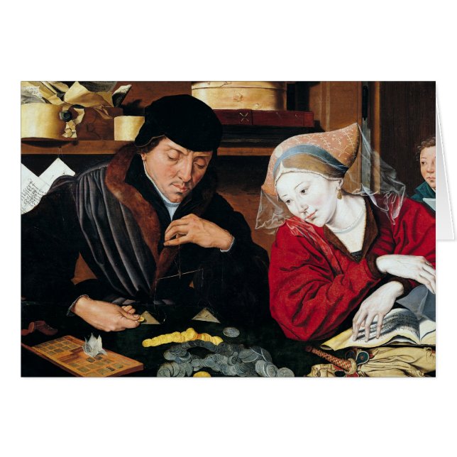 Cartão O Coletor de Imposto (Frente Horizontal)