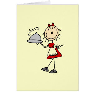 Cartão O comensal é servido