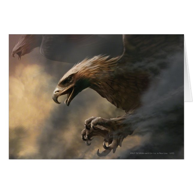 Cartão O conceito das águias-Excelentes (Frente Horizontal)