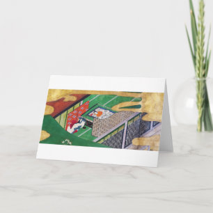 Cartão O Conde de Genji, Tawaraya Sotatsu