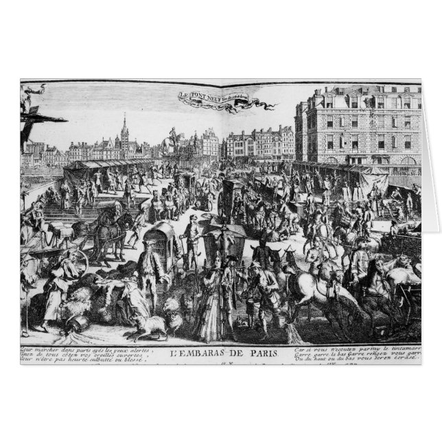 Cartão O Congresso em Paris (Frente Horizontal)