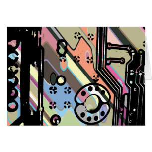 Cartão O conselho de circuito do computador