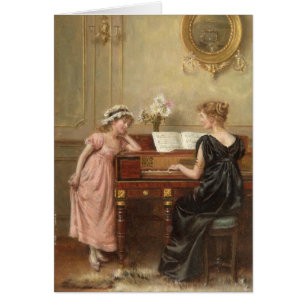 Cartão O considerando, por George Goodwin Kilburne