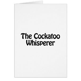 Cartão o coqueteiro