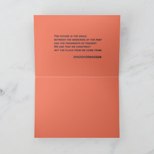 Cartão "O coração branco a preto a partir do sol" e do fu