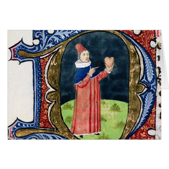 Cartão O coração, 'de Traite de Medicina (Frente Horizontal)