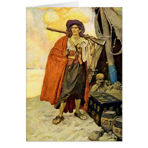 Cartão O corsário - arte do pirata