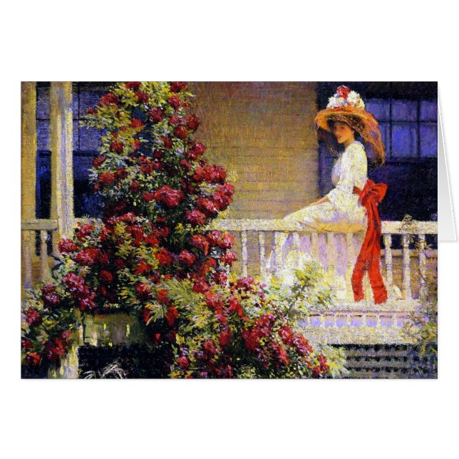 Cartão O Crimson Rambler (Frente Horizontal)