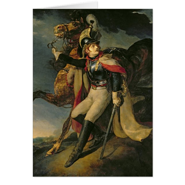 Cartão O Cuirassier ferido, 1814 (Frente)