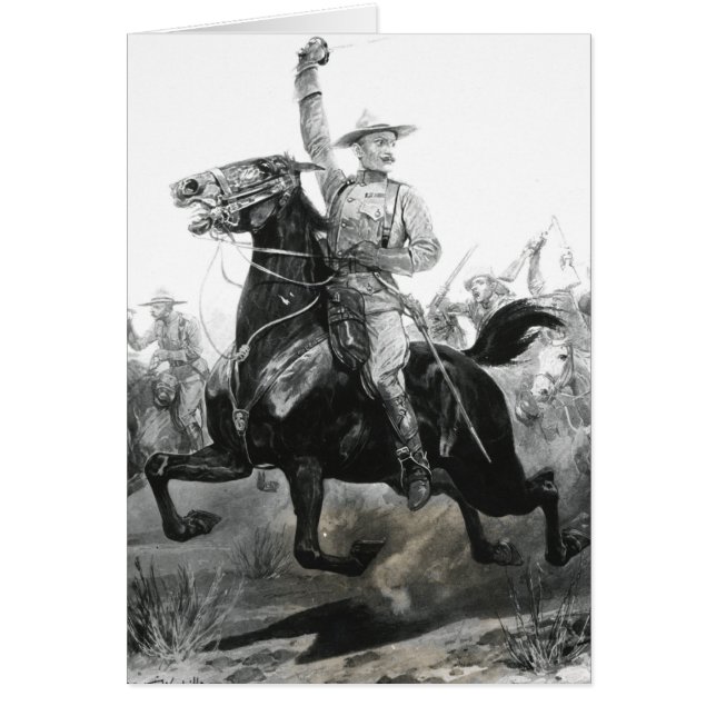 Cartão O Defensor de Mafeking (Frente)