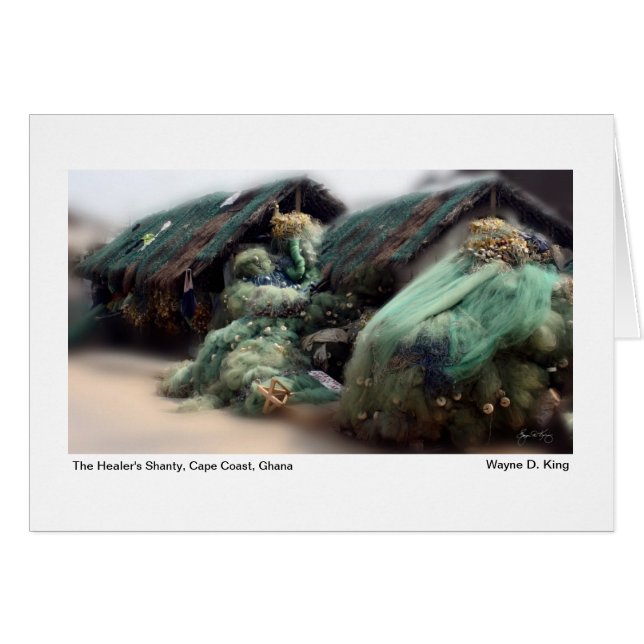 Cartão O degradado do curandeiro (Frente Horizontal)