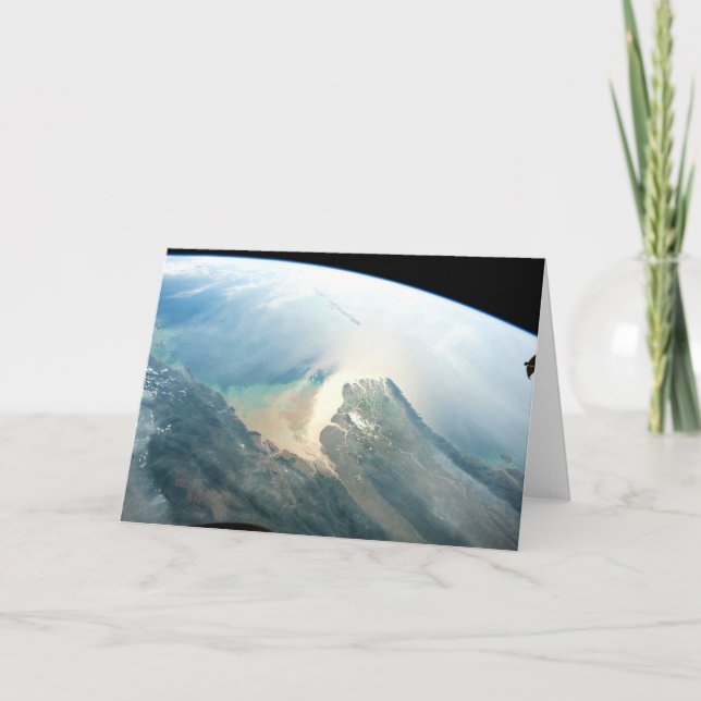 Cartão O Delta Do Rio Irrawaddy Na Birmânia (Myanmar). (Frente)