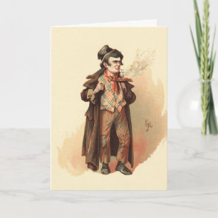 Cartão O Detetive de Kyd, Oliver Twist de Dickens