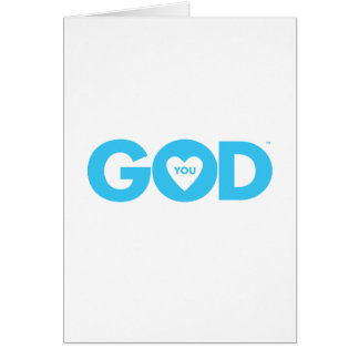 Cartão O deus ama-o