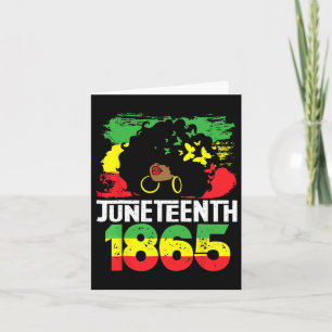Cartão O Dia da Independência das Mulheres Negras Liberda