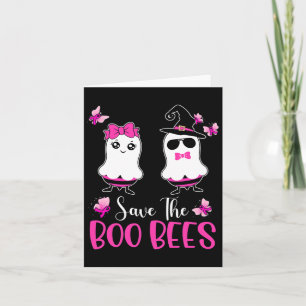 Cartão O Dia das Bruxas Divertido do Cancer da Mama