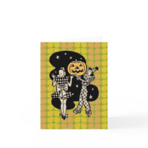 O Dia das Bruxas retro Ladlies