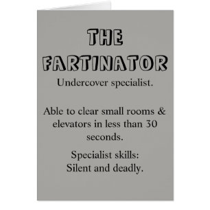 Cartão O dia dos pais feliz de Fartinator